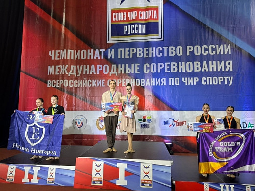 Сборная Ивановской области вернулась с наградами с Чемпионата России по чир спорту